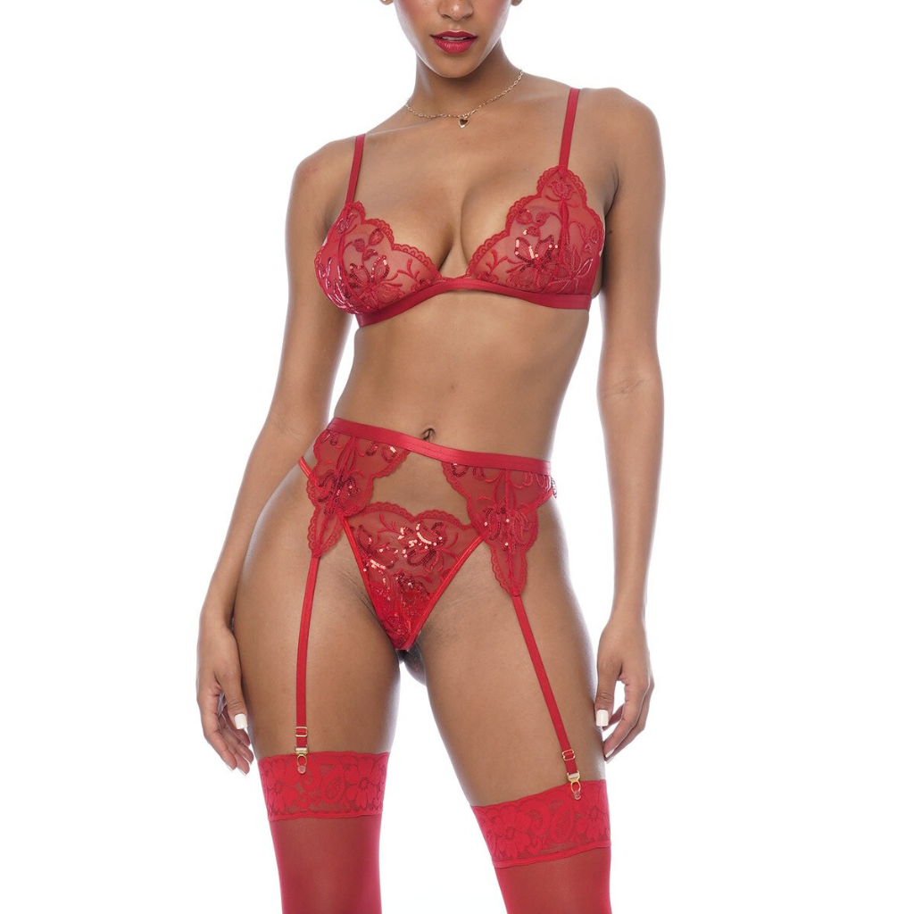 Conjunto Cielo Rojo