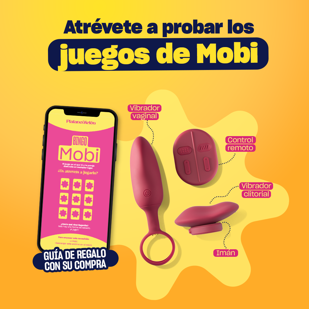 Mobi Vibrador parejas Platanomelón 3