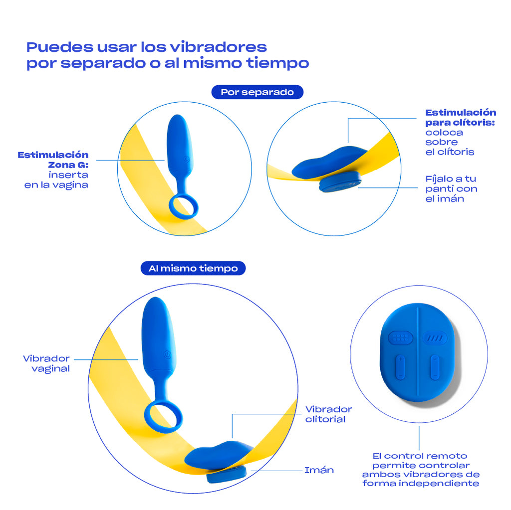 Mobi Vibrador parejas Platanomelón 8