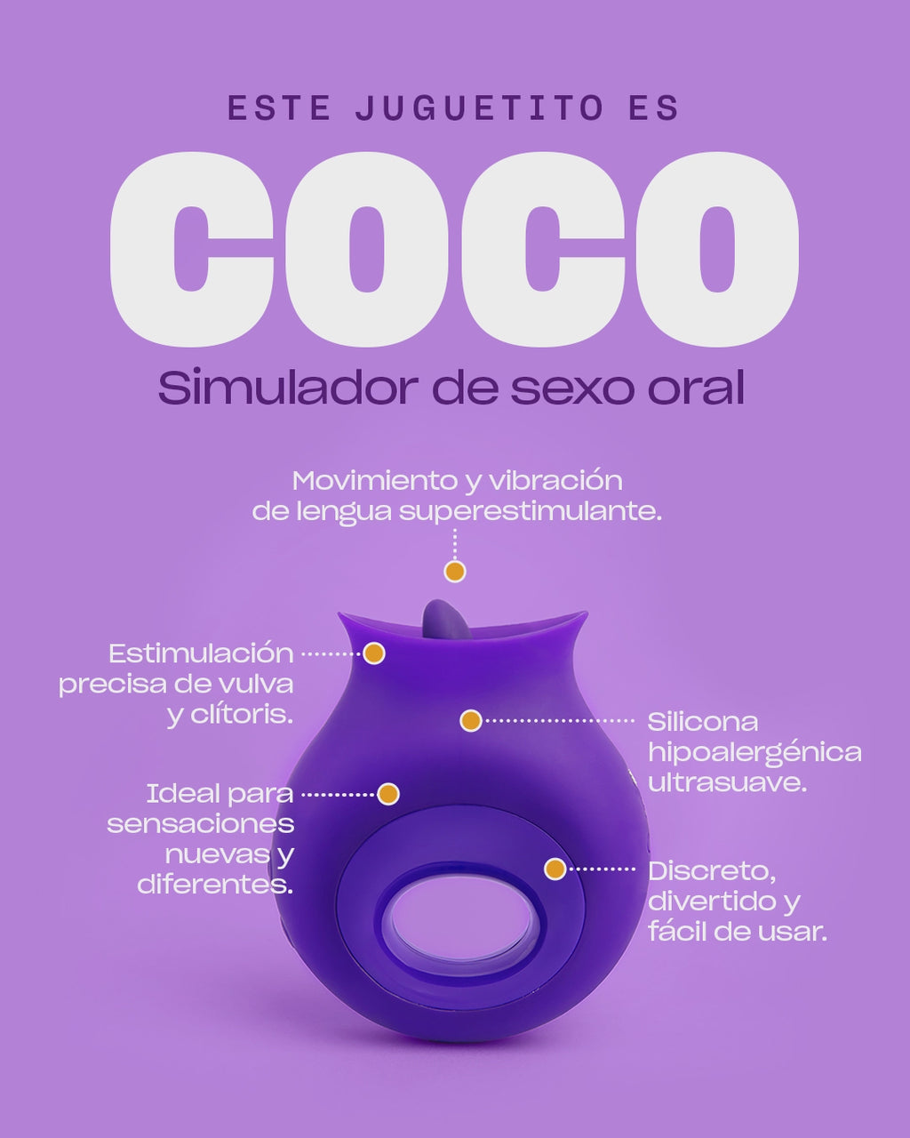 Coco Vibrador clitorial Platanomelón 7