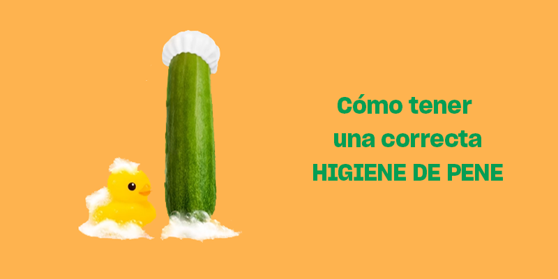 como limpiar el pene
