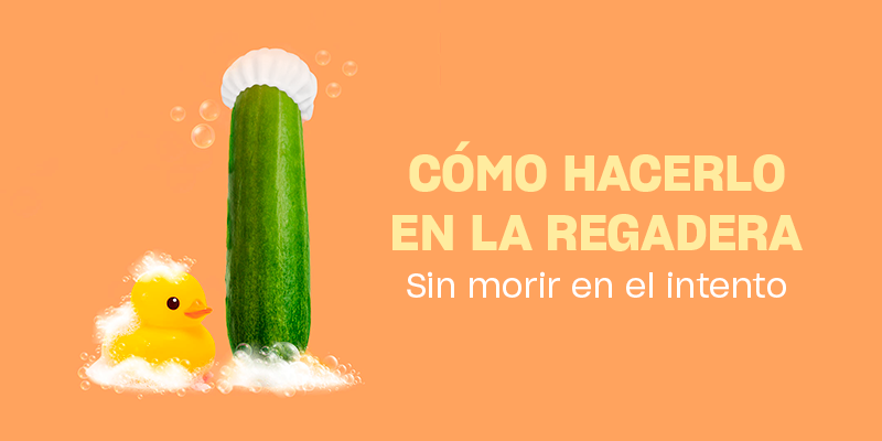 Cómo hacerlo en la ducha sin morir en el intento
