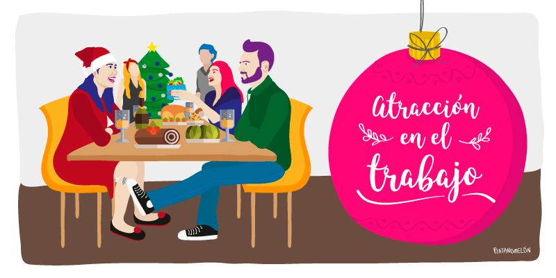 atraccion en el trabajo y cenas de navidad