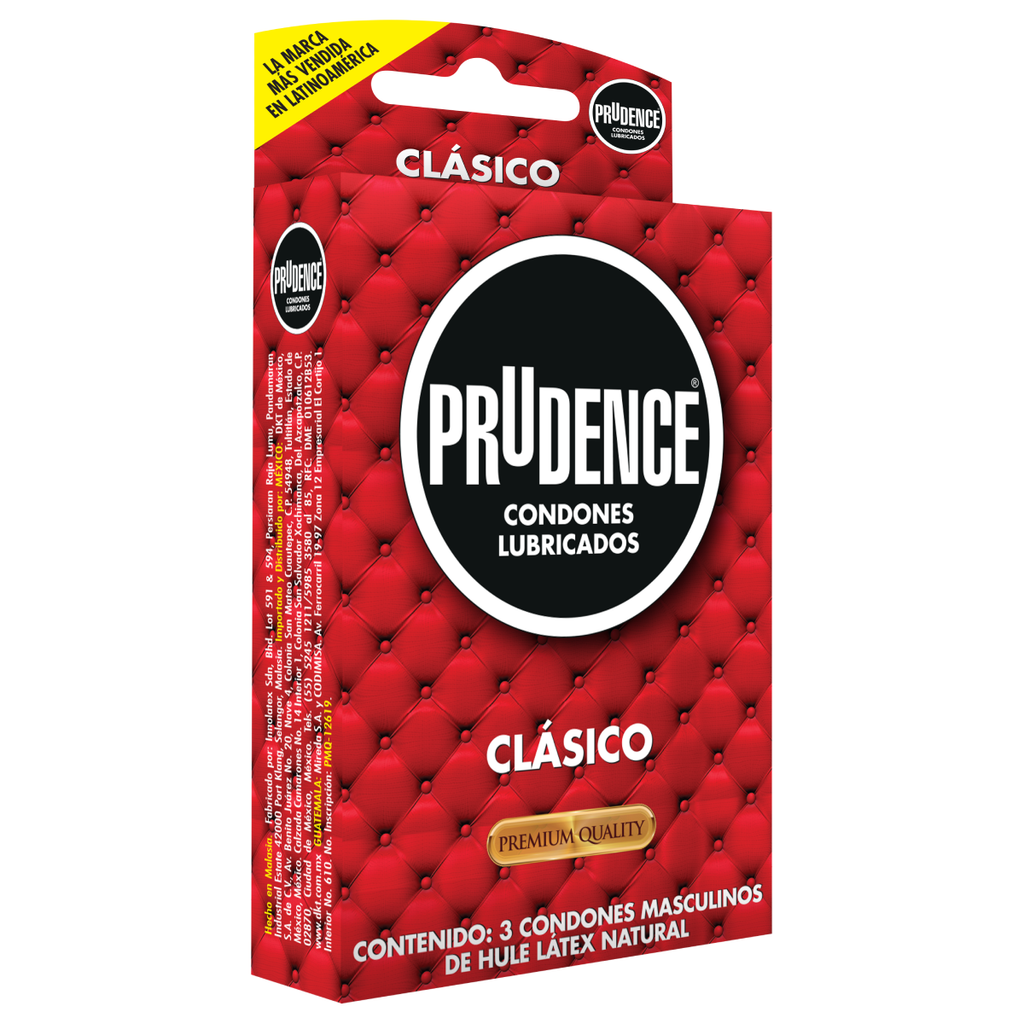 Condón Clásico Condón Prudence 3