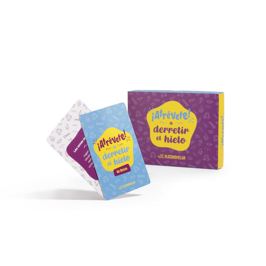 Juego de cartas ¡Atrévete! - A derretir el hielo