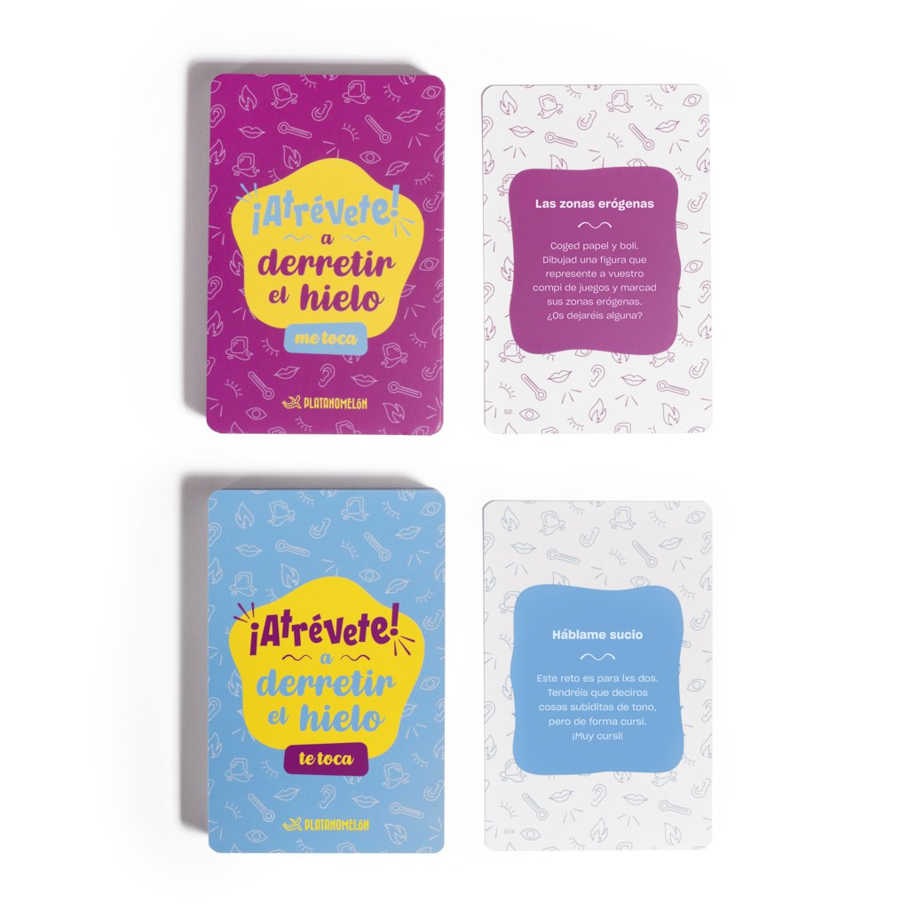 ¡Atrévete! - A derretir el hielo Juego de cartas Platanomelón 4