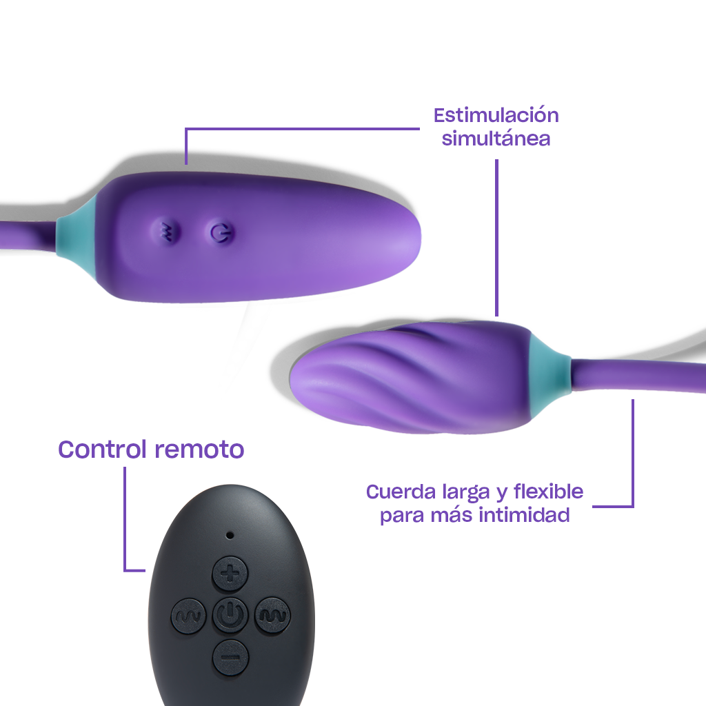 Gaga Vibrador Parejas Platanomelón 2