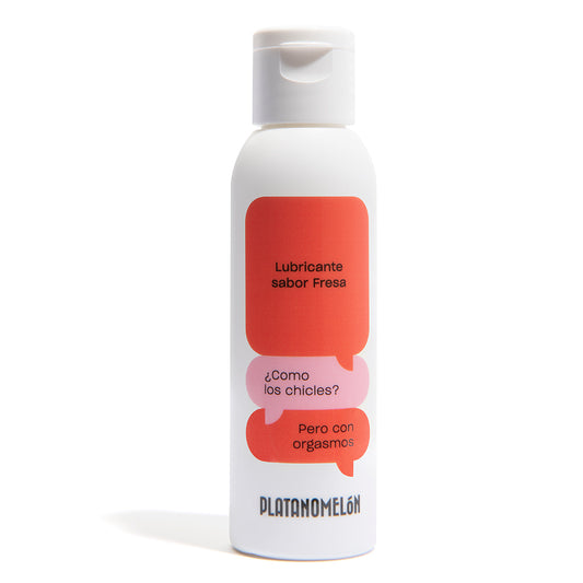 Lubricante Base Agua Lubricante sabor fresa
