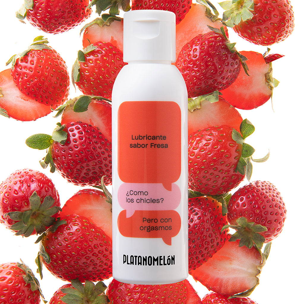 Lubricante sabor fresa