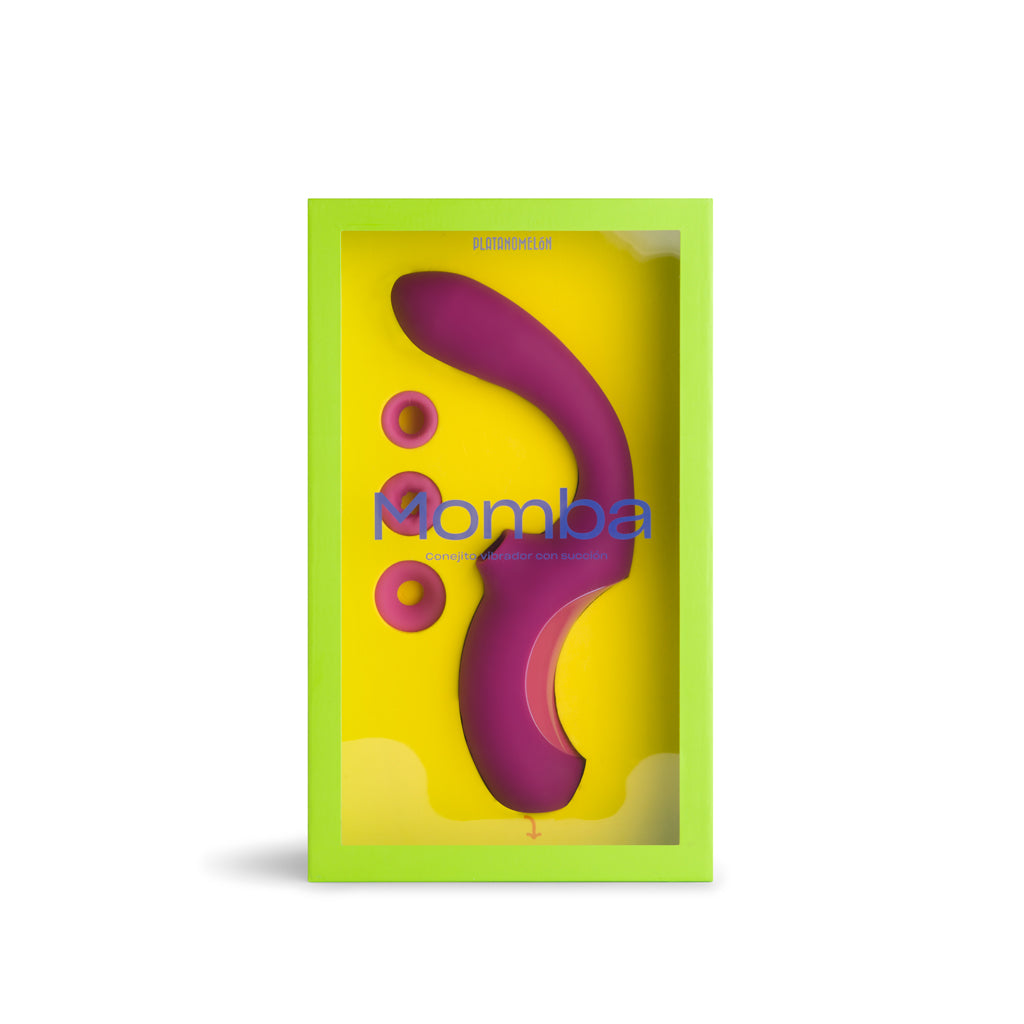 Momba Vibrador conejito Platanomelón 4