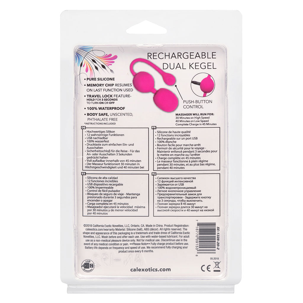 Bolas chinas Rechargeable Dual Kegel Balls Bolas chinas Calexotics 9