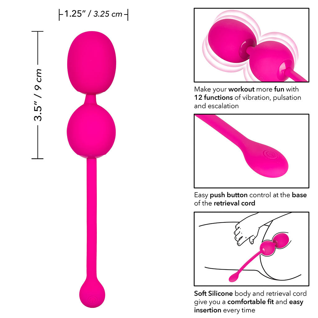 Bolas chinas Rechargeable Dual Kegel Balls Bolas chinas Calexotics 7