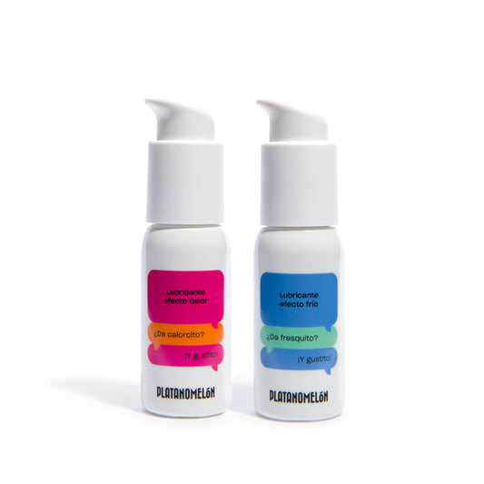 Lubricante agua Lubricante efecto frío + Calor