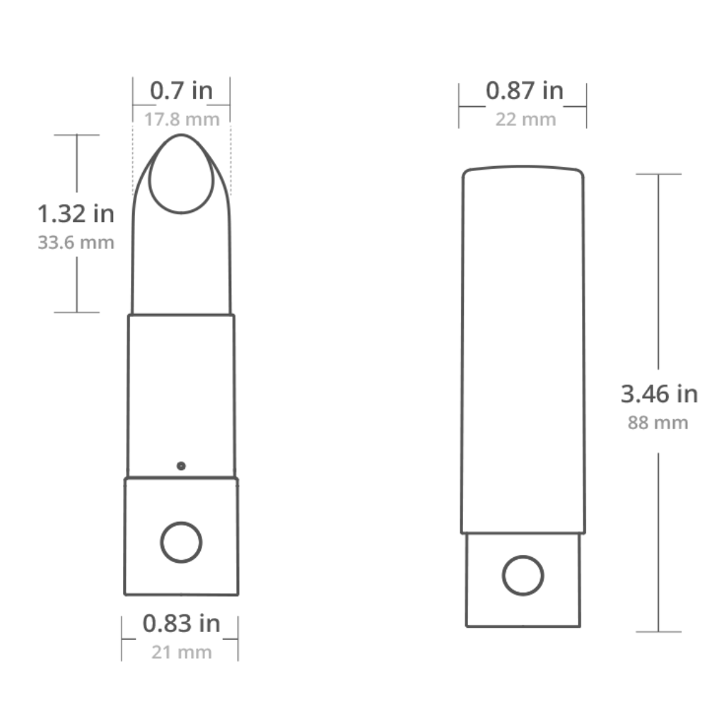 Bala vibradora Exomoon Vibrador clitorial Lovense 4
