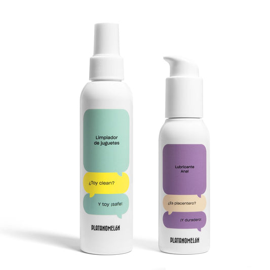 Combo Toy cleaner + Lubricante anal