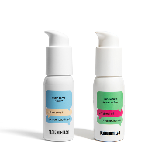 Combo Lubricantes neutro + cannabis Kit