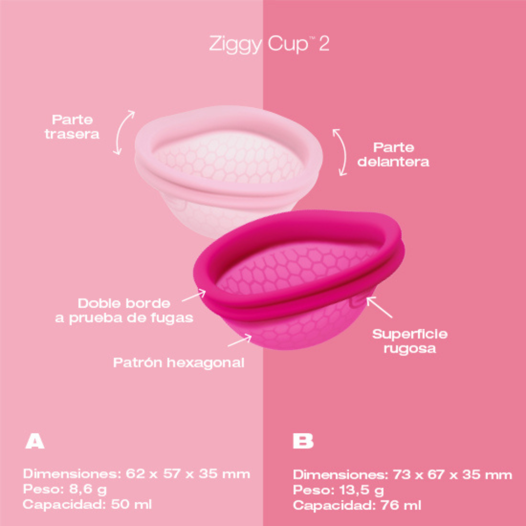 Ziggy Cup Disco menstrual Intimina 2