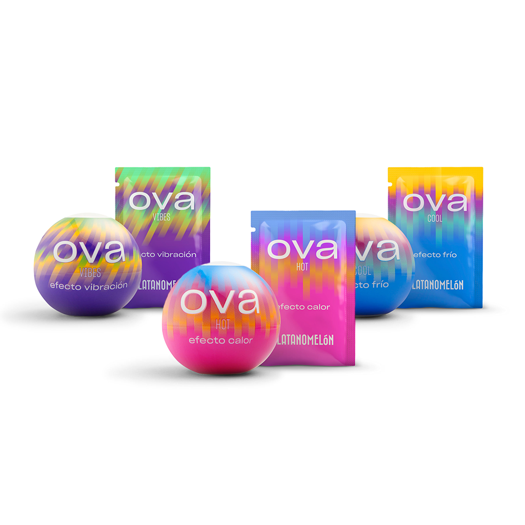 Pack Ova Cool, Hot & Vibes Masturbador para pene Platanomelón 8
